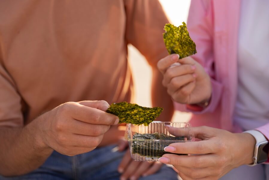 delicious seaweed snacks